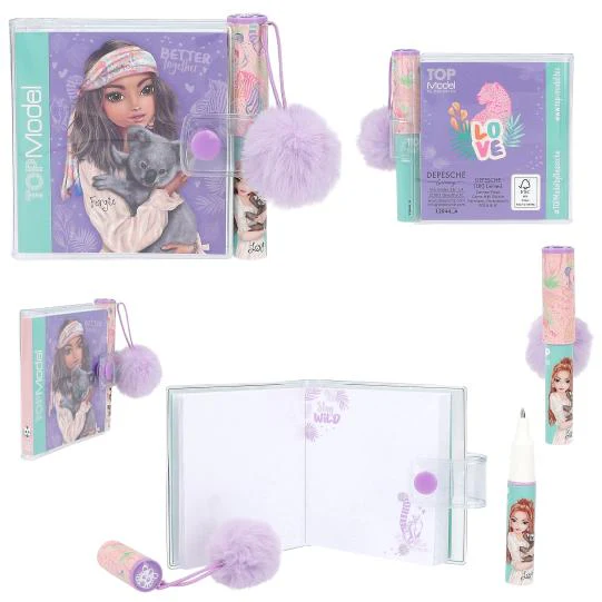 TOPModel WILD Mini Notebook With Ballpen - Image 3