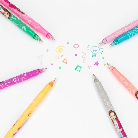 TOPModel - Rainbow Glitter Gel Pen Set - Image 3