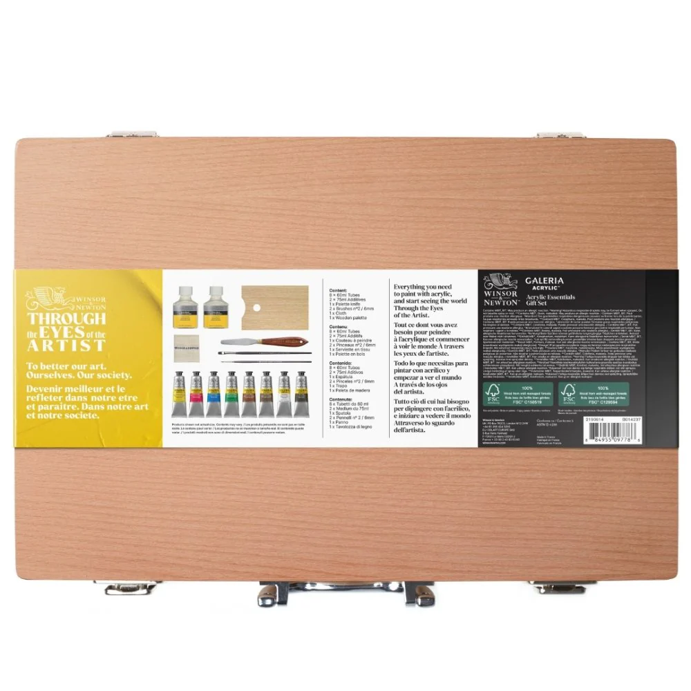 Winsor & Newton Galeria Acrylic Wooden Set - Image 5