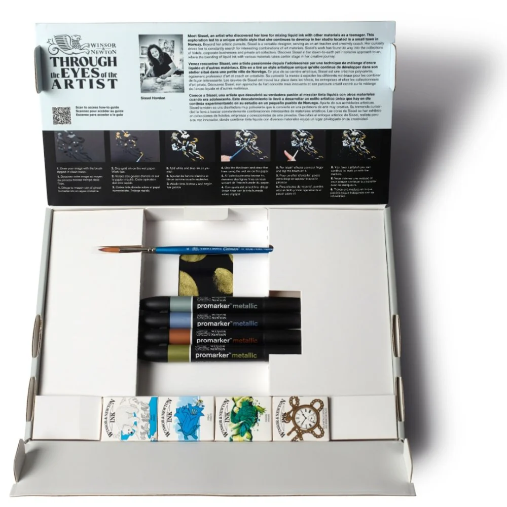 Winsor & Newton Mixed Media Set - Metallic - Image 3