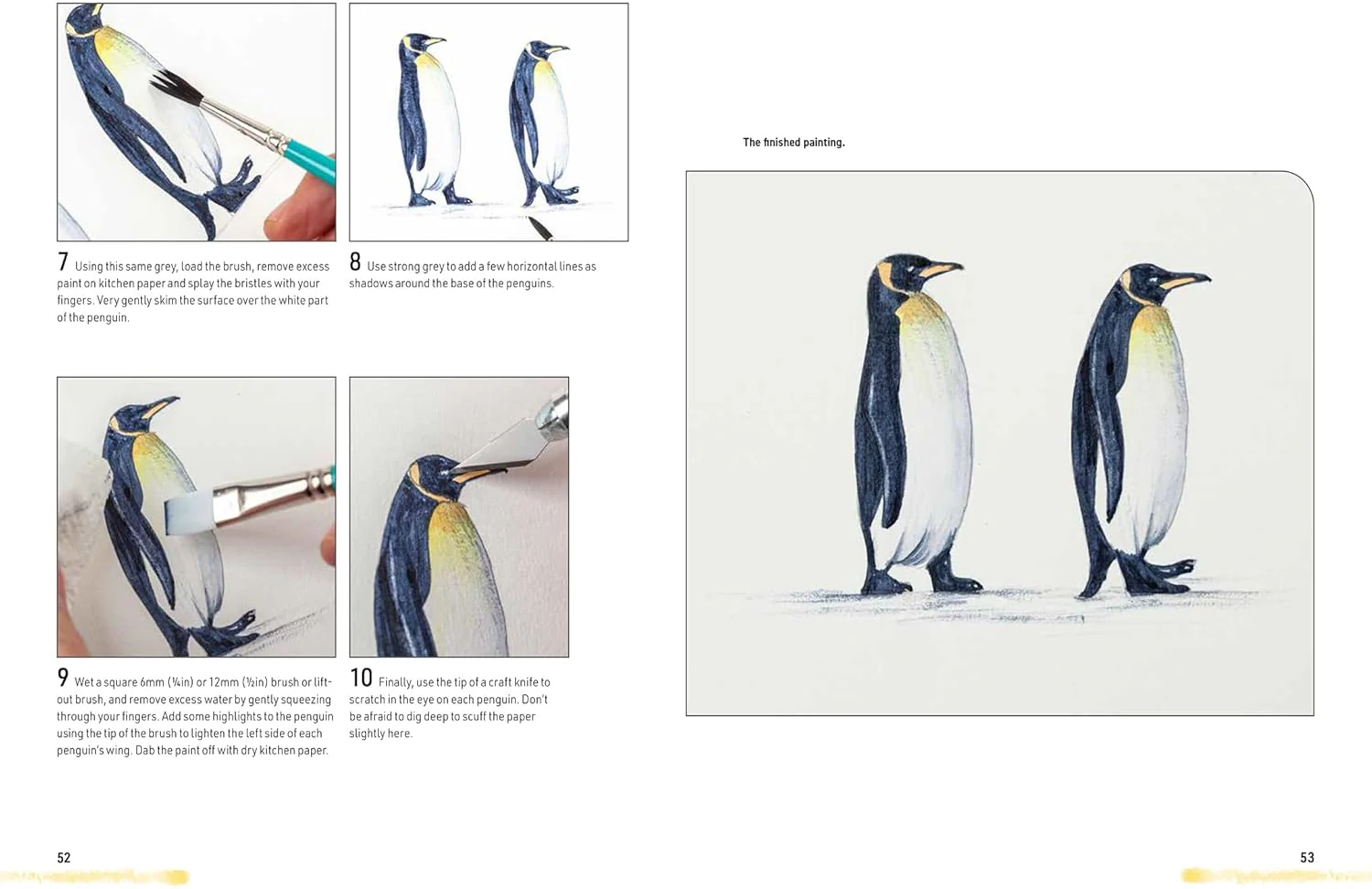 Watercolour Animals for the Absolute Beginner Book - Image 4
