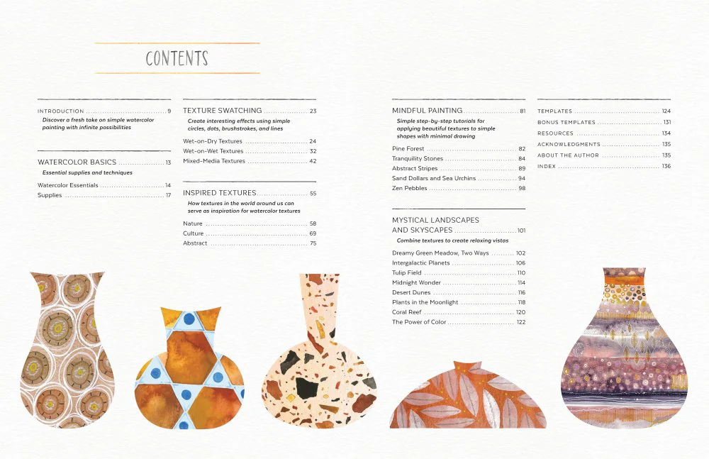 Watercolor Textures for Artists Book - Image 3