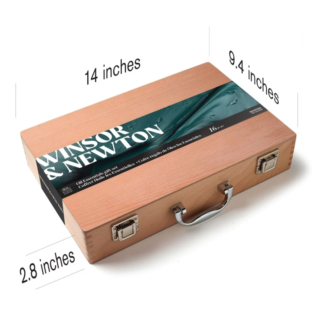 Winton Oil Paint - Wooden Set - Image 4