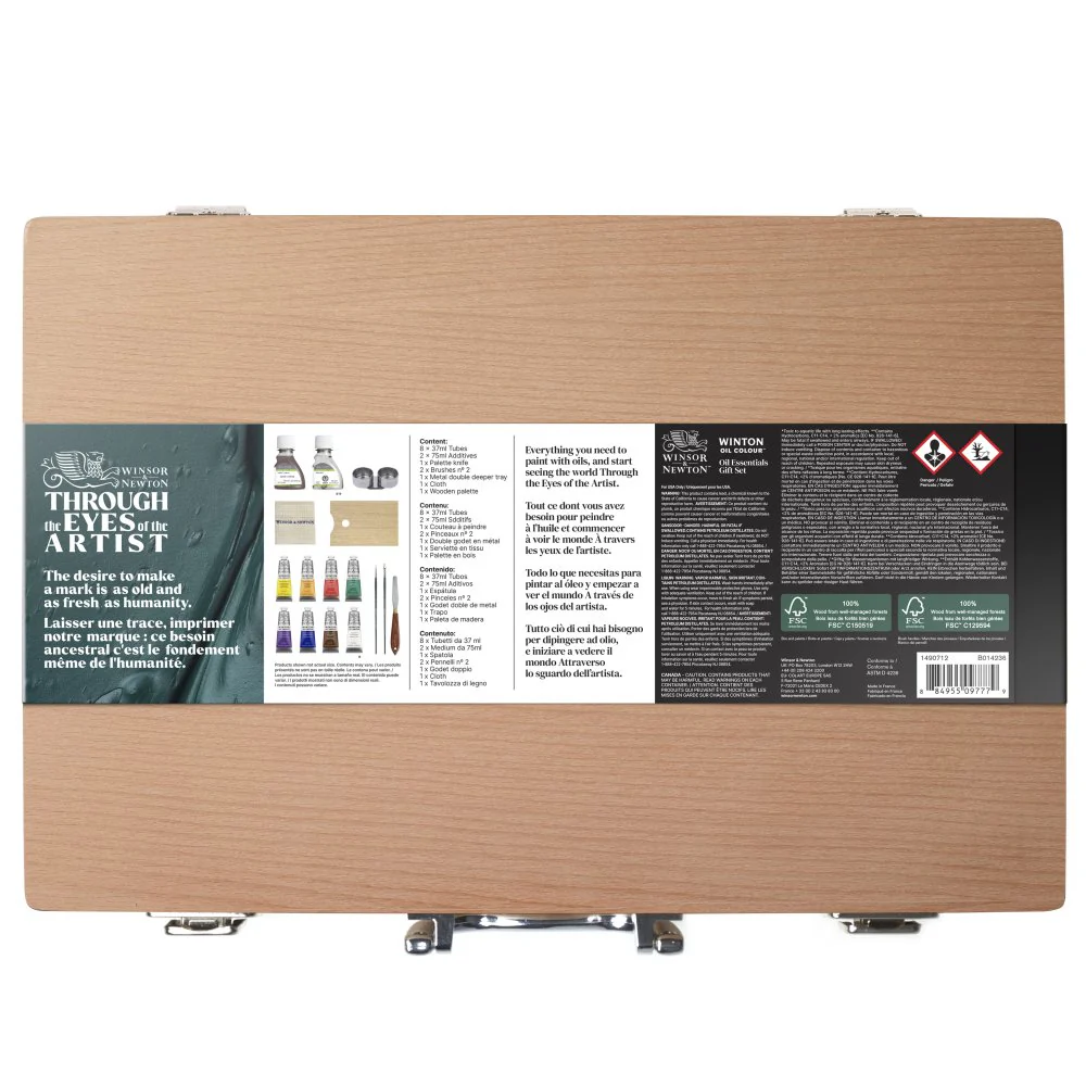 Winton Oil Paint - Wooden Set - Image 5
