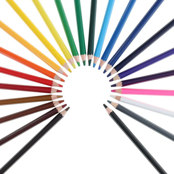 World of Colour 24 Full Size Colouring Pencils - Image 3