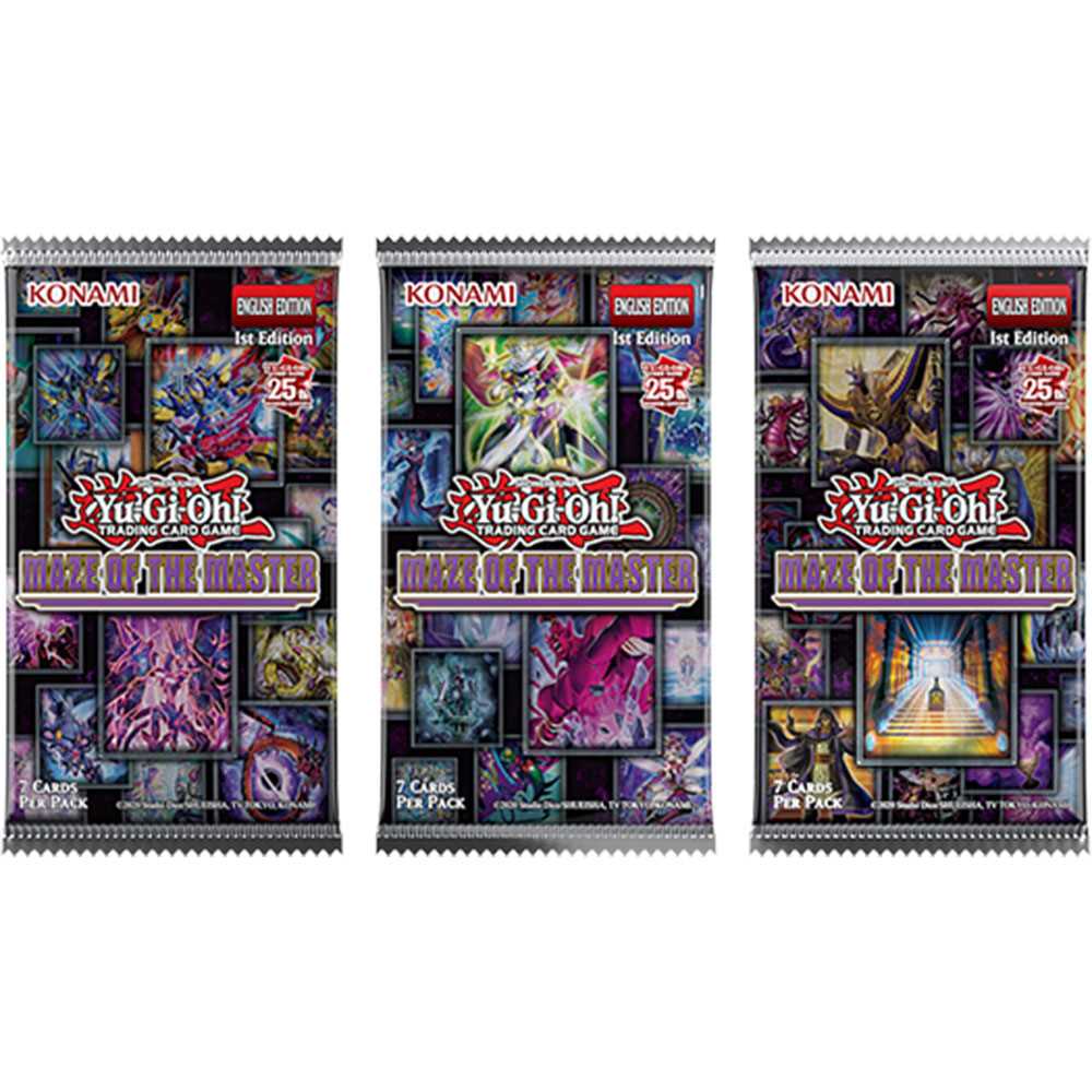 Yu-Gi-Oh! Trading Card Game - Maze of the Master Booster Pack - Image 3